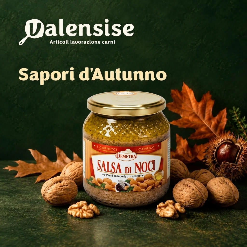 salsa di noci Demetra - sapori d'autunno